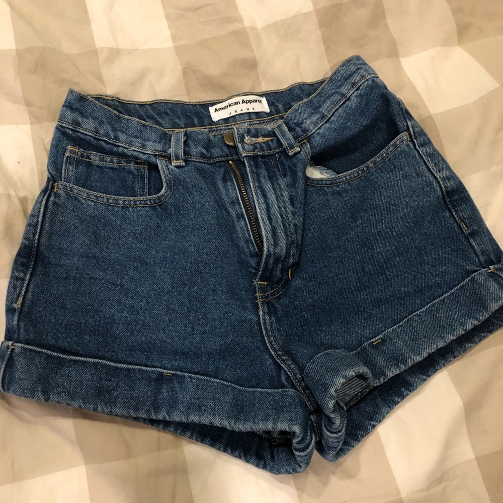 American Apparel Denim Shorts